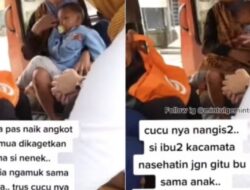 Dianggap Terlalu Kasar, Nenek Marahi Cucu di Angkot Sampai Ditegur Penumpang Lain, Ternyata Ada Kisah Pilu di Baliknya
