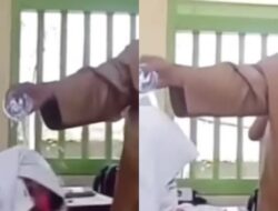 Diduga Ketiduran Saat Menulis, Guru Siram Siswinya Pakai Segelas Air Mineral, Aksinya Mengundang Pro Kontra