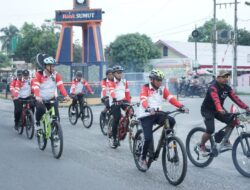 Sambut HUT RI ke-77, Pemkab Asahan Gelar Fun Bike