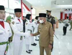Bupati Surya Kukuhkan Paskibraka Asahan 2022