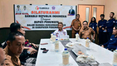 Bupati Pohuwato Terima Kunjungan Bawaslu RI
