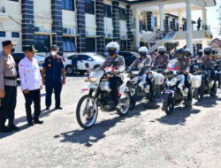 Jelang Pilkades Serentak, Bupati Pohuwato Pimpin Apel Gelar Pasukan 