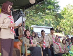 Apel Besar Gerakan Pramuka di Kecamatan Suwawa Sukses Digelar, Wabup Merlan Beri Pesan untuk Peserta