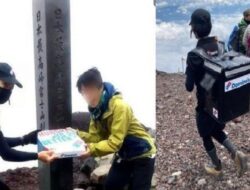 Kurir Antar Pizza ke Gunung Fuji Selama 5 Jam, Ongkirnya Rp 4,3 Juta!