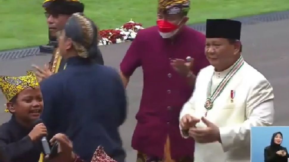 Momen Para Pejabat Joget Bersama Farel saat Perayaan HUT RI ke-77, Warganet: Istana Full Ambyar