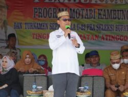 Buka Giat Motabi Kambungu di Kecamatan Atinggola, Thariq Modanggu: Untuk Dekatkan Layanan ke Masyarakat