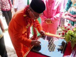 Resmikan Lapak Gerai UMKM, Bupati Gorut Apresiasi Pemdes Gentuma