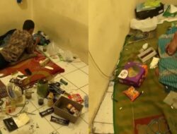Viral Pemuda Rebahan di Kamar Super Kotor dan Berantakan, Bikin Warganet Geram: Jorok Banget!