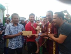 Turnamen Antar Dusun, Pelintahan Taklukkan Kampung Keling 1-0 di Babak Final