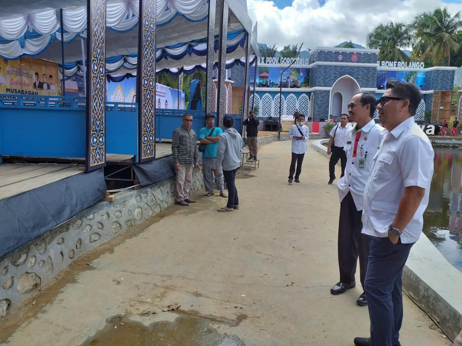 Persiapan MTQ Provinsi Gorontalo di Bonebol Terus Dimatangkan