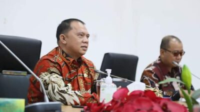 Bupati Labuhanbatu Ikuti Rapat Pencegahan Korupsi di Lingkungan BUMD Secara Virtual