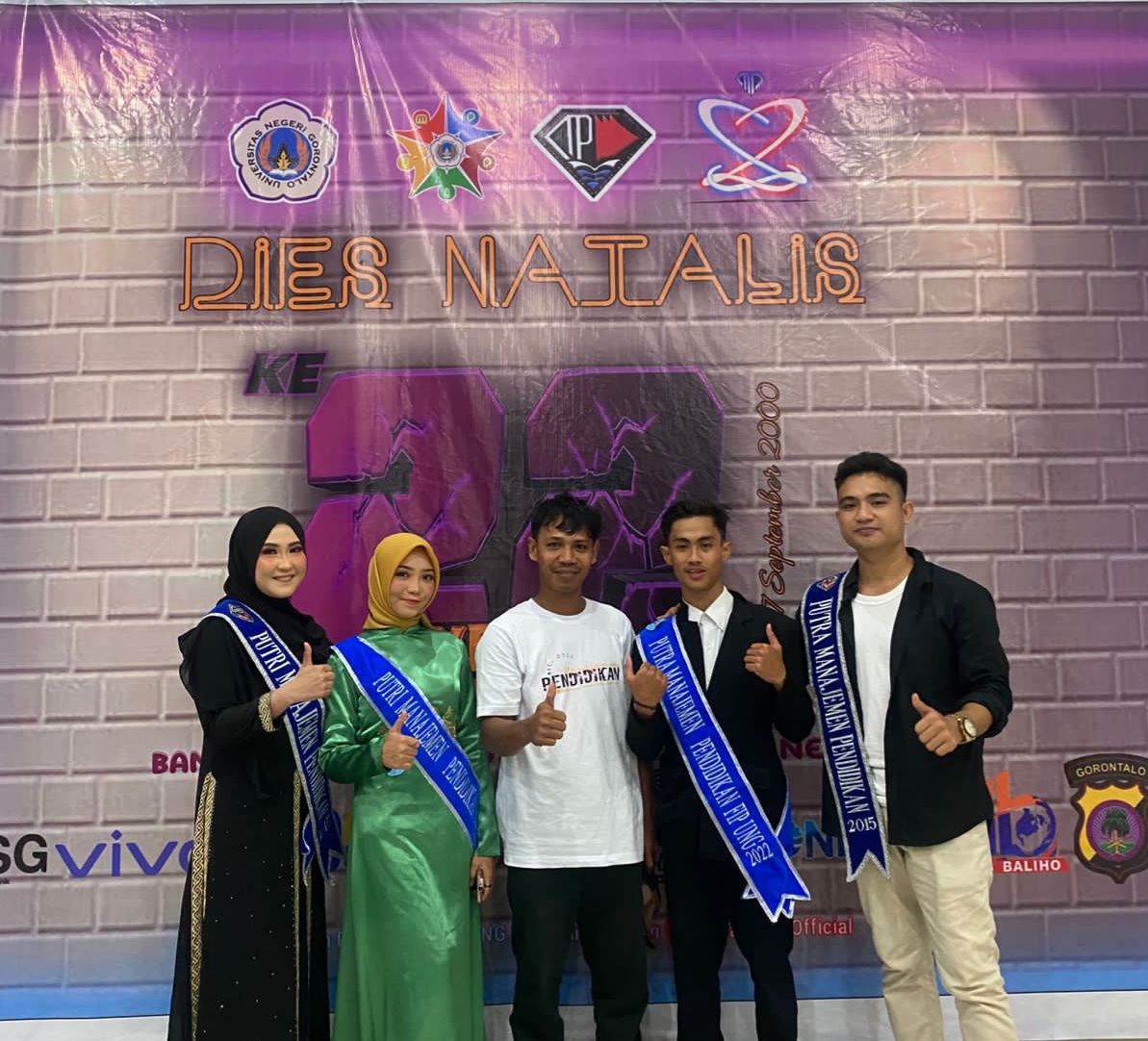 Semarak Dies Natalis, Manajemen Pendidikan Gelar Pemilihan Putra dan Putri Mahasiswa 2022