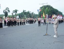 Bupati Asahan Lepas Kirab Tangkal Napza Gerakan Pramuka Sumut 2022