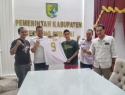 Arkhan Fikri di Kampung Halamannya Dukung PS Sergai
