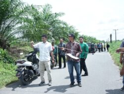 Tindaklanjuti Aspirasi Masyarakat Simpang Empat, Tim Peninjau Pemkab Asahan Turun ke Lokasi