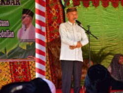 Bupati Saipul Hadiri Pelaksanaan Majelis Taklim Akbar Desa Kalimas Taluditi