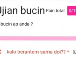Link Tes Ujian Bucin Viral di TikTok, Bagaimana Cara Mainnya?