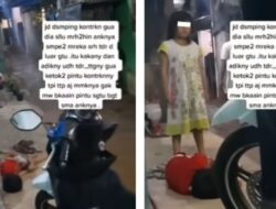 Pilu! Diamuk Orang Tua, Kakak Beradik Dikunci di Luar Rumah dan Dibiarkan Tidur Cuma Beralas Kardus