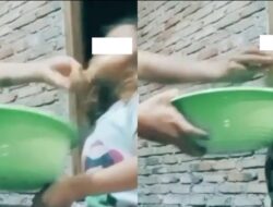 Wanita Suapi sampai Jejalkan Makan ke Anak Secara Kasar Banjir Kecaman: Emak-emak Sakit!