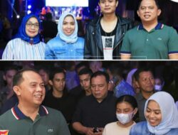 Bupati dan Wabup Hadiri Malam Hiburan Rakyat HUT Pemkab Labuhanbatu ke-77