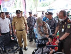 Forkopimda Asahan Tinjau Kegiatan Lanal TB/AS Sambut HUT TNI ke-77