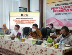 Jadi Prioritas Nasional, KPK Dorong Percepatan Pemulihan Danau Limboto