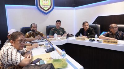 Dandim 0208 Paparkan Rencana TMMD 2022 di Asahan Secara Virtual
