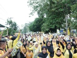 Wabup Asahan Lepas Gerak Jalan Sehat Gebyar HUT ke-58 Partai Golkar