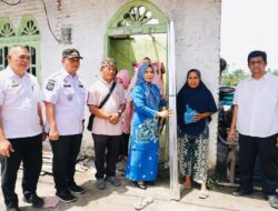 Ketua TP PKK Sergai Salurkan Bantuan Korban Puting Beliung