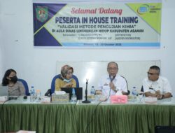 Tingkatkan Kompetensi, In House Training Validasi Metode Pengujian Kimia Digelar DLH Asahan