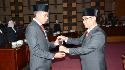 Ketua DPRD Kabupaten Malang Lantik Joko Eko Sujarwanto PAW Sisa Masa Jabatan 2019-2024