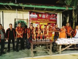 Ketua MPC-PP Sergai Tutup Tournamen Volly Ball, Sekaligus Beri Bantuan Sosial Kepada Masyarakat