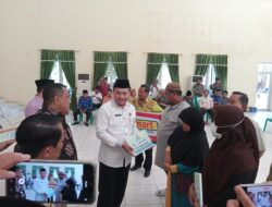 Puluhan Masyarakat Terima Bantuan Modal Usaha dari Basnaz Kabupaten Gorontalo