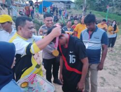 Wabup Hendra Harap Turnamen Sepak Bola Terus Dikembangkan