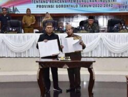 Deprov Setujui Ranperda Pembangunan Industri Oleh Pemprov Gorontalo Jadi Perda