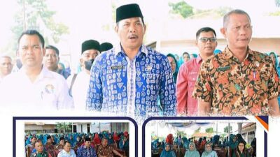 Tim PKK Provsu Nilai Kecamatan Bilah Barat Ikut Lomba IVA Test