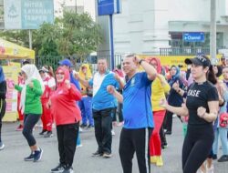 Bupati dan Wabup Labuhanbatu Ikut Senam Sehat CFD