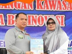 Pencanangan Desa Berinovasi, Bupati dan Wabup Labuhanbatu Tanam Benih Padi Jenis Ngaos Mawar