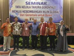 Seminar Tata Kelola Tahura Gorontalo Digelar, Mengangkat Tajuk dari Gorontalo Untuk Dunia