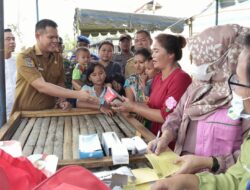 Wabup Sergai Tinjau Banjir di Desa Pekan Tanjung Beringin, Warga Ucapkan Terimakasih