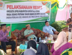 Gelar Reses di Ponelo, Matran Boyong Sejumlah OPD