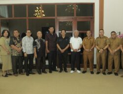 Panitia Natal Oikumene 2022 dan Bamag Asahan Audiensi dengan Bupati Surya