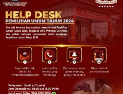 Penuhi Kebutuhan Informasi Seputar Pemilu, KPU Sediakan Layanan Help Desk