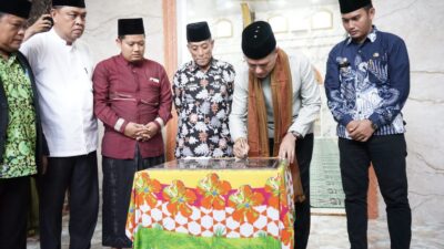 Wagubsu Resmikan Masjid Al-Muhajirin di Asahan