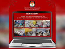 KPU Kabupaten/Kota se-Provinsi Gorontalo Akan Mulai Tes Tertulis PPK Besok