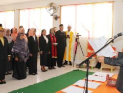 Sejumlah Kepsek di Lingkungan Disdik Gorut Dilantik Bupati Thariq Modanggu