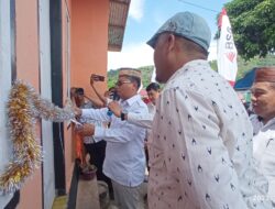 Bupati Thariq Modanggu Resmikan Rumah BSPS di Desa Titidu Kecamatan Kwandang