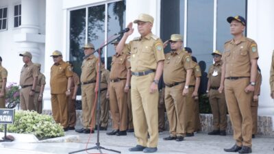 Apel Gabungan Perdana 2023, Ini Pesan Bupati Asahan Buat Seluruh ASN