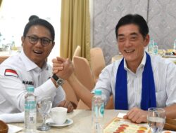 Penjagub Hamka Sambut Gubernur Ehime Jepang di Gorontalo