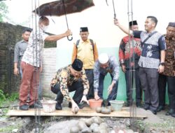 Bupati dan Wabup Sergai Letakkan Batu Pertama Pembangunan Musala ke-23 Program “Geser Muse”